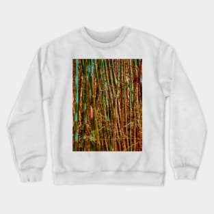 Colourful wild Bamboo forest Crewneck Sweatshirt